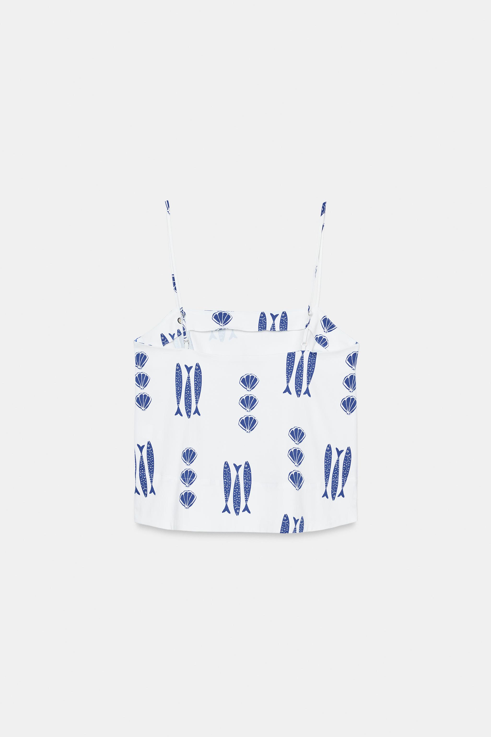 PRINTED BUTTON TOP